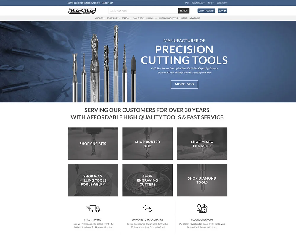 Bits & Bits product catalog